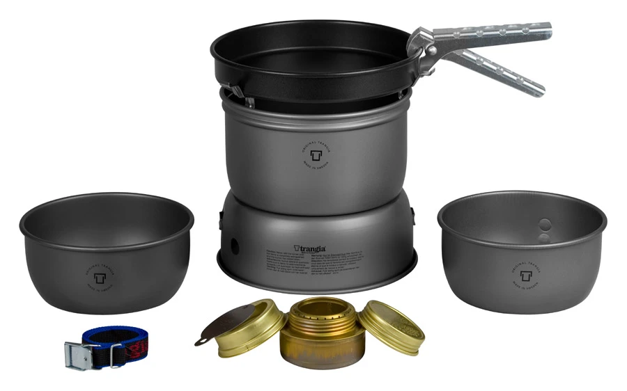 Trangia Sturmkocher Klein Alu UL HA Mit NonStick Pfanne 3 Trangia Sturmkocher Klein Alu UL HA Mit NonStick Pfanne