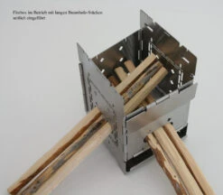 Firebox 5" Ti G2 Folding Firebox Stove -Günstiges Biwak Traum Geschäft 2G 5 1