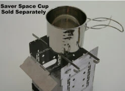 Firebox 5" Ti G2 Folding Firebox Stove -Günstiges Biwak Traum Geschäft 2G 5 1a