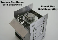 Firebox 5" Ti G2 Folding Firebox Stove -Günstiges Biwak Traum Geschäft 2G 5 8