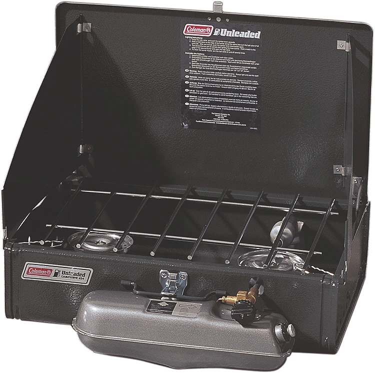 Coleman Zweiflammkocher Benzin 2 Coleman Zweiflammkocher Benzin