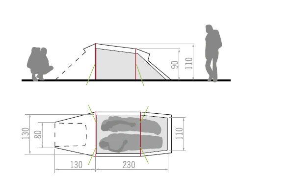 Vaude Arco 2P 4 Vaude Arco 2P – Bild 2