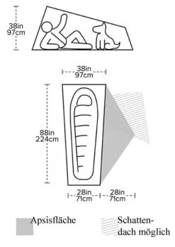 Big Agnes Copper Spur HV UL1 Bikepack -Günstiges Biwak Traum Geschäft Copper Spur HV UL1 mass