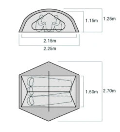 Exped Lyra III 7 Exped Lyra III -Günstiges Biwak Traum Geschäft Lyra III grund