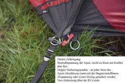 Hilleberg Niak -Günstiges Biwak Traum Geschäft Niak zipper
