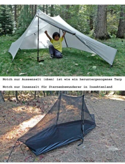 Tarptent Notch -Günstiges Biwak Traum Geschäft Notch20AZuIZ