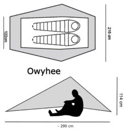 Six Moon Designs OWYHEE TARP Tent -Günstiges Biwak Traum Geschäft Owyhee Grund