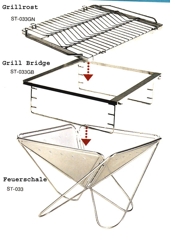 Snowpeak Fireplace Grill Bridge (M) 4 Snowpeak Fireplace Grill Bridge (M) – Bild 2