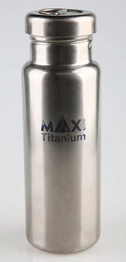 MAXI Life Enhance Titanium Wasserflasche 800ml