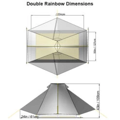 Tarptent Double Rainbow 2023 -Günstiges Biwak Traum Geschäft doublerainbow gruind