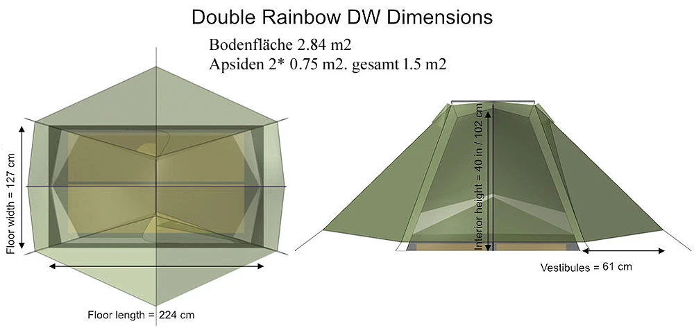 Tarptent Double Rainbow DW 10 Tarptent Double Rainbow DW – Bild 8