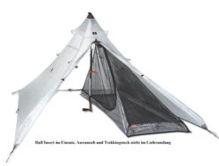 Hyperlite Mountain Gear UltaMid 2 Half Insert -Günstiges Biwak Traum Geschäft ultamid mit half inner